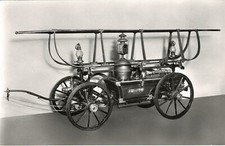 Vintage Postcard Model of Putnam Fire Engine Museum of the City of New York 