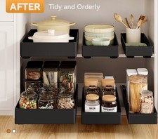 3 Pull Out Cabinet Organiser