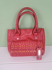 BAILEY & QUINN Red Leather Small Handbag