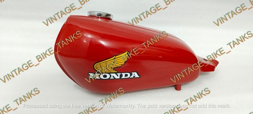 Honda xr75 red painted steel - xr75,