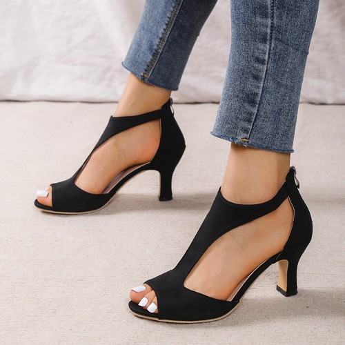 Summer women pumps zipper - pumps,