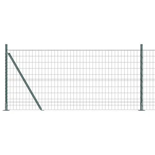 Euro fence with concrete base - euro,