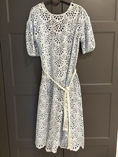 Maje midi Dress light blue