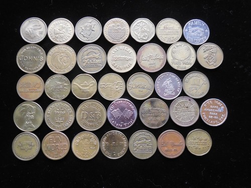 Collection old amusement - of,
