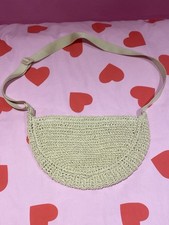 Zara Crossbody Bag Raffia Woven Straw Bag Brand New Without Tags