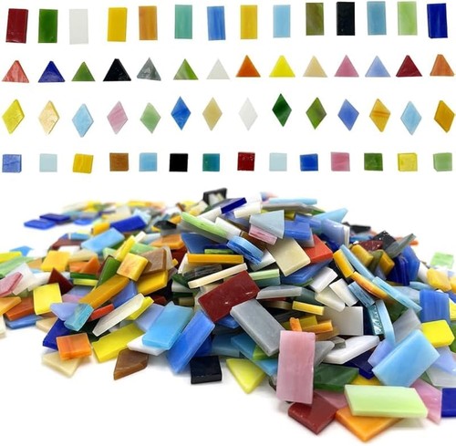 1100 pieces diy glass mosaic - 1100,