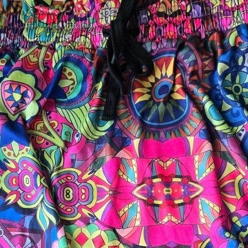 Mandala print maxi skirt - mandala,