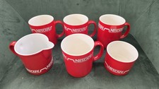 Vintage Nescafe Red Mug Set