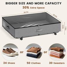 XXXL 78L Under Bed Storage on