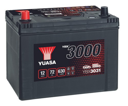 Yuasa car battery - yuasa, 72ah
