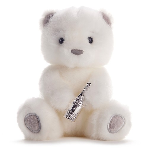 Bailey bear with swarovski - with,