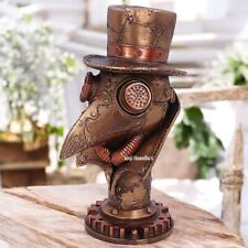 Steampunk Bird Gothic Ornament Hat Beak Fantasy Myth Sculpture Home Decor Gift