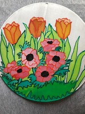 Remembrance Day Poppy  ? appeal  window display  ?      handmade