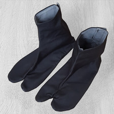 Japanese Tabi Black Shoes with
