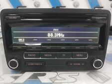 VW Radio / CD Player / RCD 310 Stereo Head Unit WITH CODE - 1K0 035 186 AN