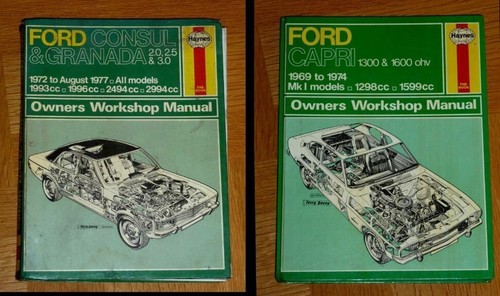 Ford workshop manuals - x,