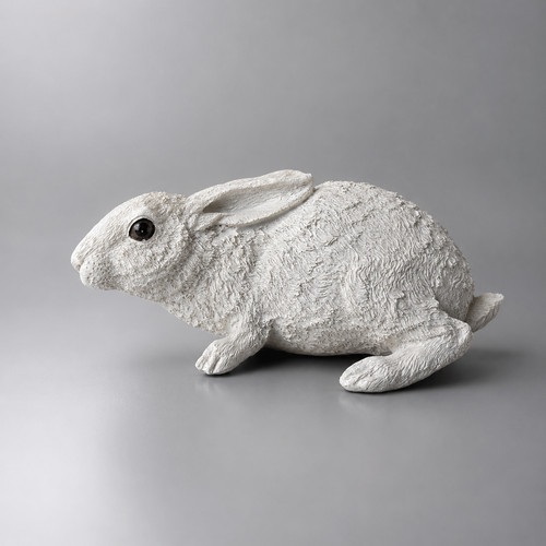 Bunny rabbit garden statue - rabbit,