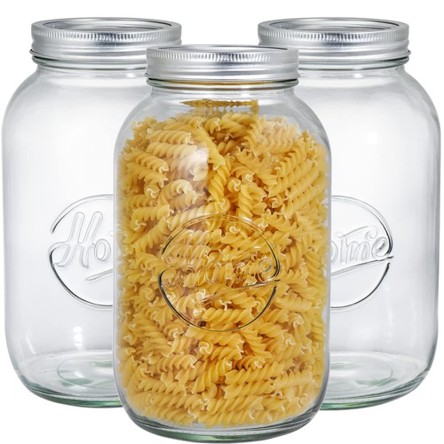 Pack large glass - 3, jars