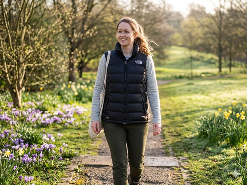 The north face womens nuptse - north,