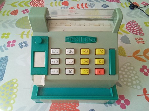 Maxicash vintage toy - toy, till