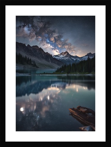 Serene milky way - serene, wall