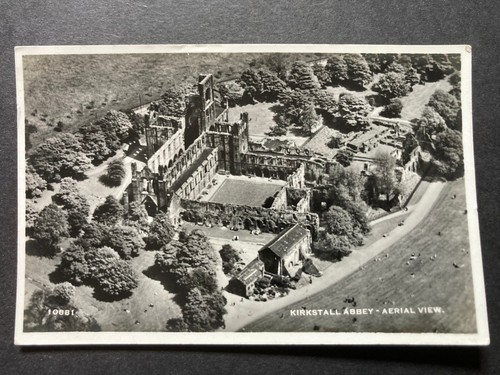 Aerial view kirkstall abbey - view,