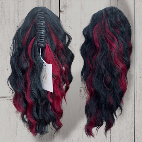 Black burgundy mixed - burgundy,