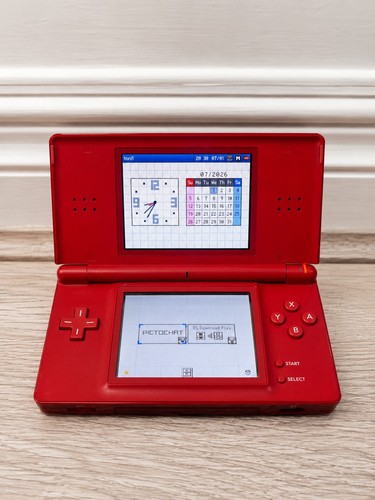 Nintendo lite console red - ds,