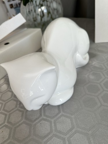 White rabbit england - rabbit, ceramic
