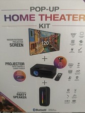 iLive Pop-Up Movie Theater Kit