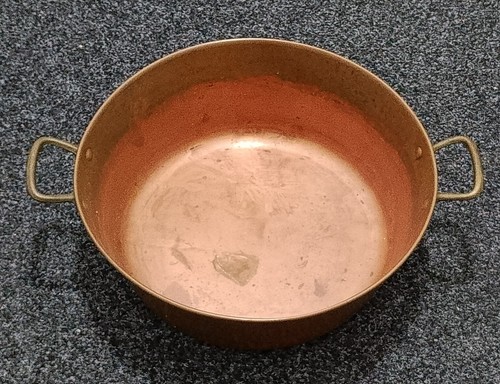 Large antique copper jam - large,