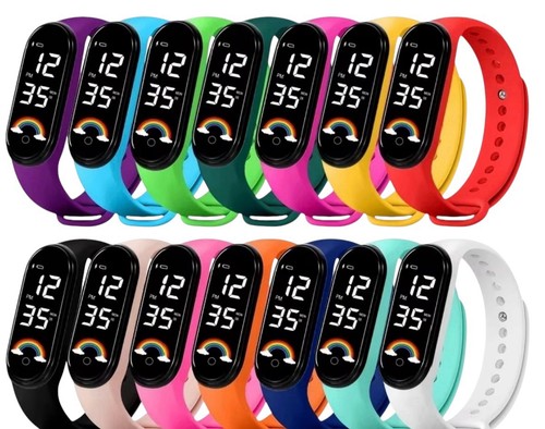 Led wrist watch - watch, with