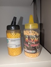 Yellow Plastic BB Gun Pellets,  0.12g