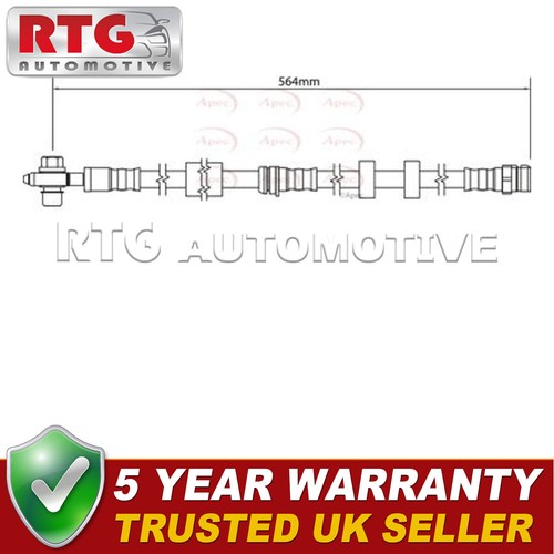 Front brake hose fits polo - brake, vw