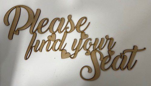 Wooden mdf please find your - wooden,