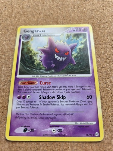 Pokémon tcg gengar 99 - gengar, 16/99