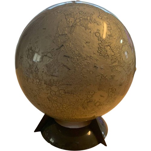 Moon globe vintage 1970s - moon, space