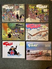 Giles Comic Strip Books Collection Bundle 6 Books