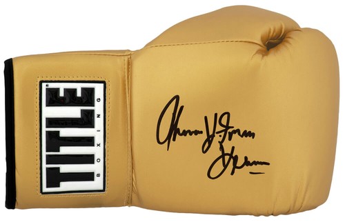 Thomas hearns signed title - thomas,