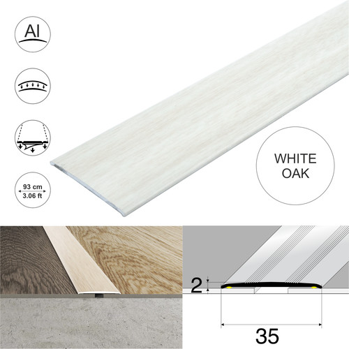 Flat self adhesive aluminium - flat,