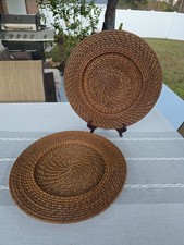 Set of 2 Wicker Rattan