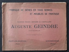 GEINDRE Chair Factory Catalog