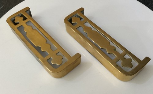 Pair antique brass - antique,
