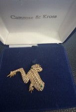 Jackie Kennedy JBK Frog Brooch