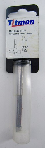 Titman shank bearing - titman, 1/4"
