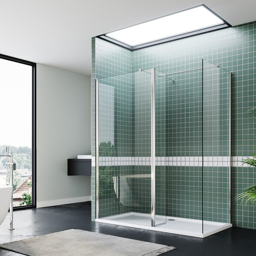 Walk shower enclosure and - walk,