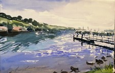 ORIGINAL watercolour  Carey