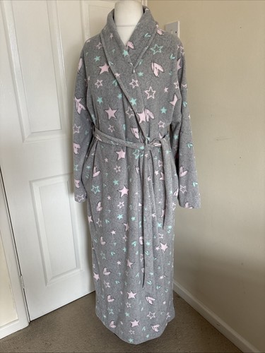 Fleece dressing gown long - fleece,