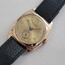 Tudor 9k Solid Gold 30mm Mens