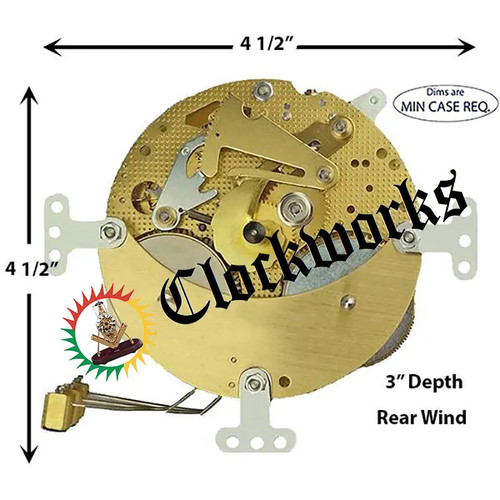 130 627 hermle clock - hermle,